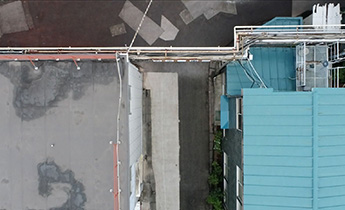 板橋区某マンション　屋上の点検（漏水）